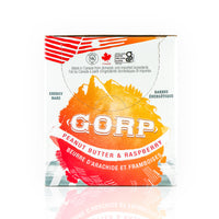 Peanut Butter & Raspberry - GORP Clean Energy Bars - Box of 12
